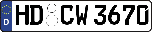 HD-CW3670