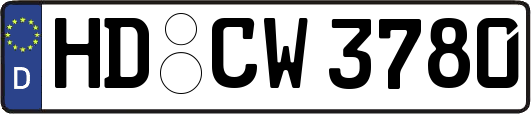HD-CW3780