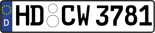 HD-CW3781