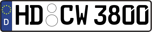 HD-CW3800