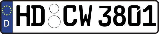 HD-CW3801