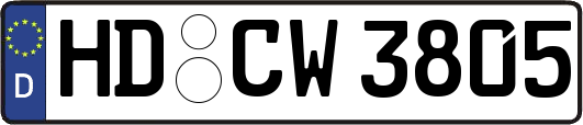 HD-CW3805