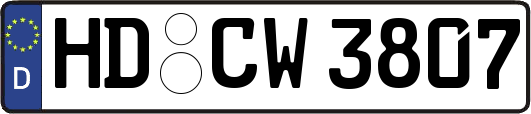 HD-CW3807
