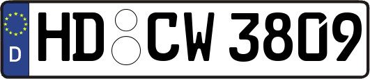 HD-CW3809