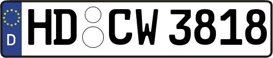 HD-CW3818