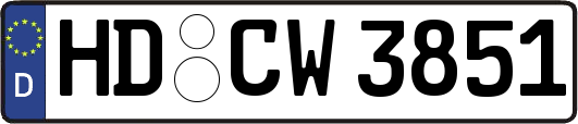 HD-CW3851
