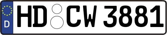 HD-CW3881