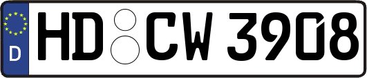 HD-CW3908