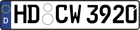 HD-CW3920