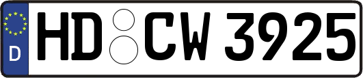 HD-CW3925