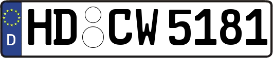 HD-CW5181