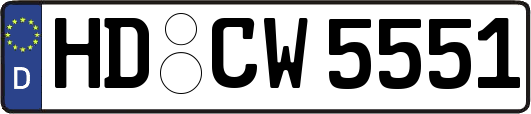HD-CW5551