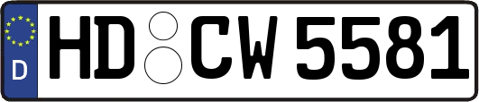 HD-CW5581