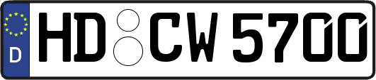 HD-CW5700