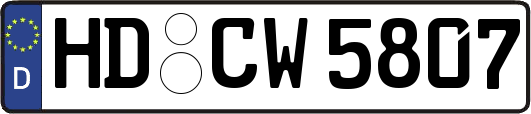 HD-CW5807