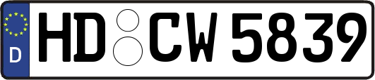 HD-CW5839