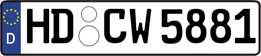 HD-CW5881