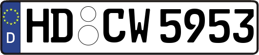 HD-CW5953
