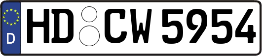 HD-CW5954