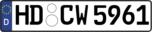 HD-CW5961