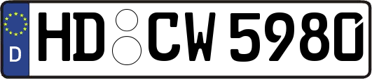 HD-CW5980