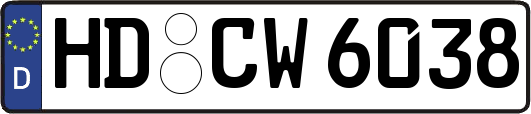 HD-CW6038
