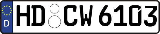 HD-CW6103