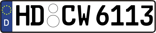 HD-CW6113