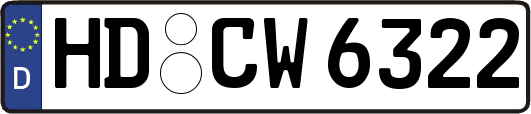 HD-CW6322