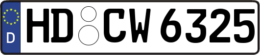 HD-CW6325