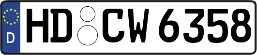 HD-CW6358