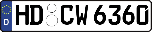 HD-CW6360