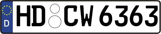 HD-CW6363
