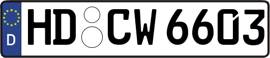 HD-CW6603