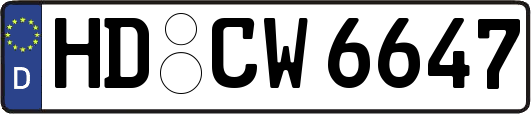 HD-CW6647