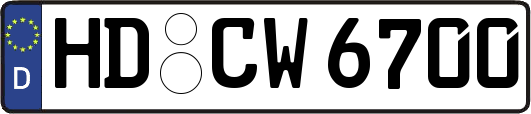 HD-CW6700