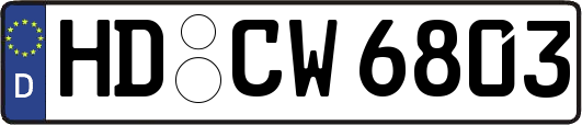HD-CW6803