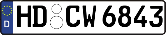 HD-CW6843
