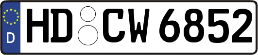 HD-CW6852