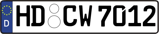 HD-CW7012