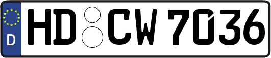 HD-CW7036
