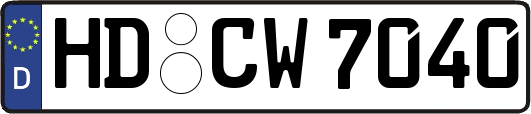 HD-CW7040