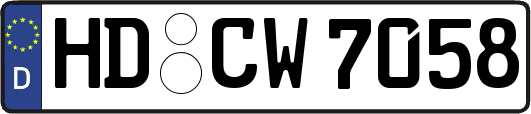 HD-CW7058