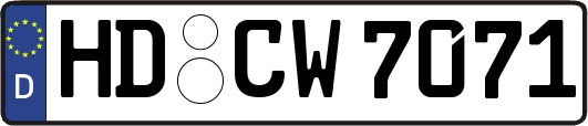 HD-CW7071