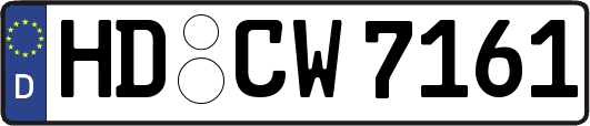 HD-CW7161