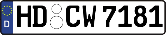 HD-CW7181