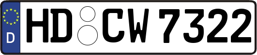 HD-CW7322