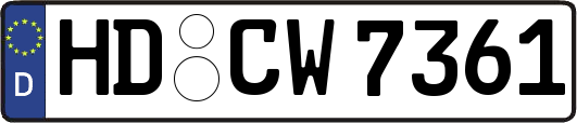 HD-CW7361