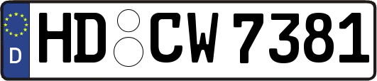 HD-CW7381