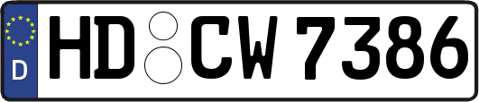 HD-CW7386